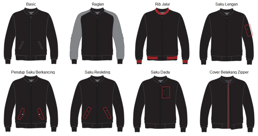 stail-jaket-bomber-konveksieraineclothing jaket bomber custom