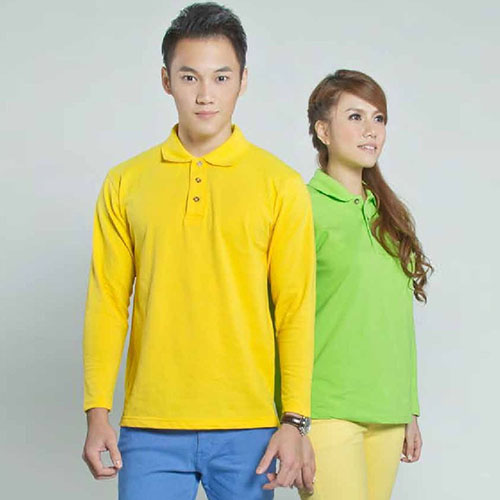 Kaos Polo Lengan Panjang
